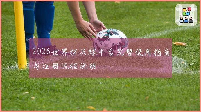 2026世界杯买球平台完整使用指南与注册流程说明